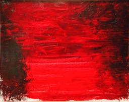 almagordo Morning 16X20 oil and acrylic signed