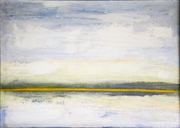 Irish Road 14X19 oil on masonite 2006 initialed