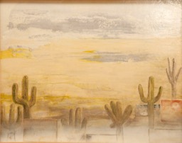 Man's Contribution to Nature 14X17 Mixed Media 20113